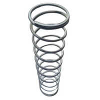 Industrial Cylinder Spring - Alloy Conical Design, Black Color | Extension Load Type For Industrial Applications