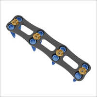 Cervical Plate - Titanium Support For Spine Stability | Optimal Strength And Durability