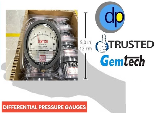 GEMTECH Differential Pressure Gauges Dealers Wholesaler for Delhi|NCR|India|Faridabad|Noida|Ghaziabad|Gurgaon|Bulandshahr|Ballabhgarh|Bahadurgarh|Dehradun|Haridwar|Udham Singh Nagar- DP ENGINEERS