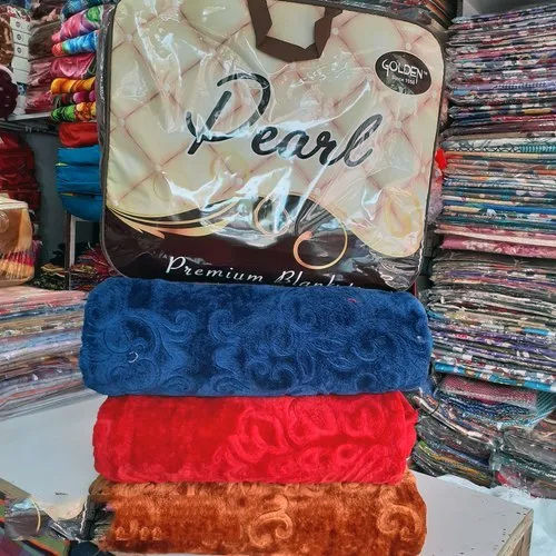 Pearl Double Bed Mink Blanket