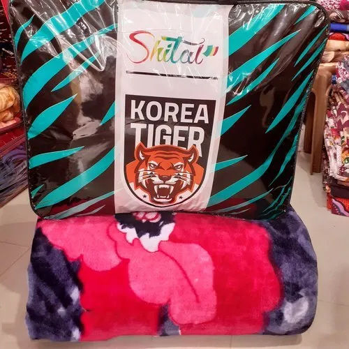 Shital Korean Tiger Mink Blanket