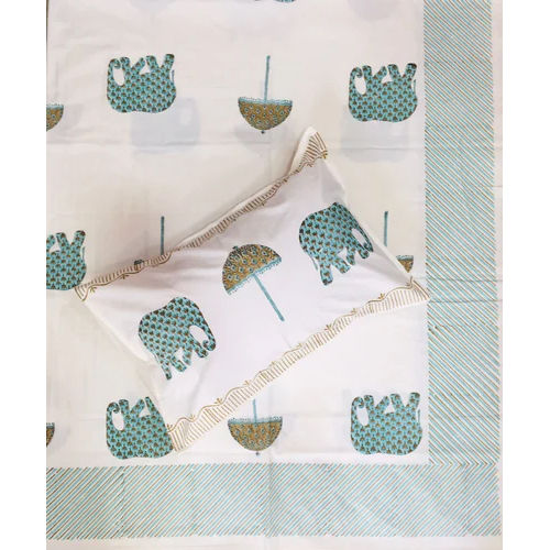 Hand Block Print Original Premium Jaipur Bed Sheet