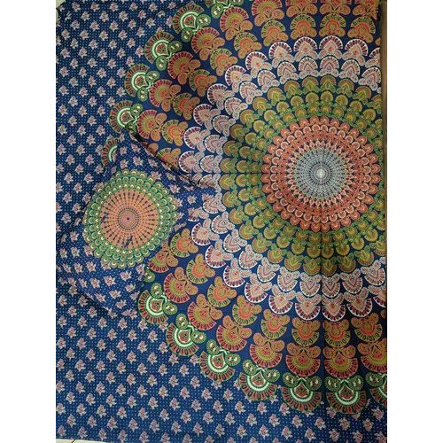 Mandala King Size Bed Sheet