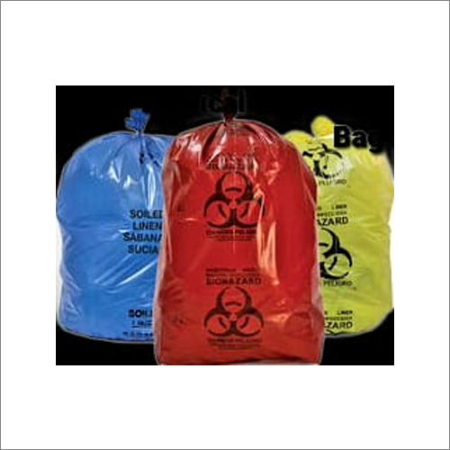 Multicolor Hospital Biohazard Bags