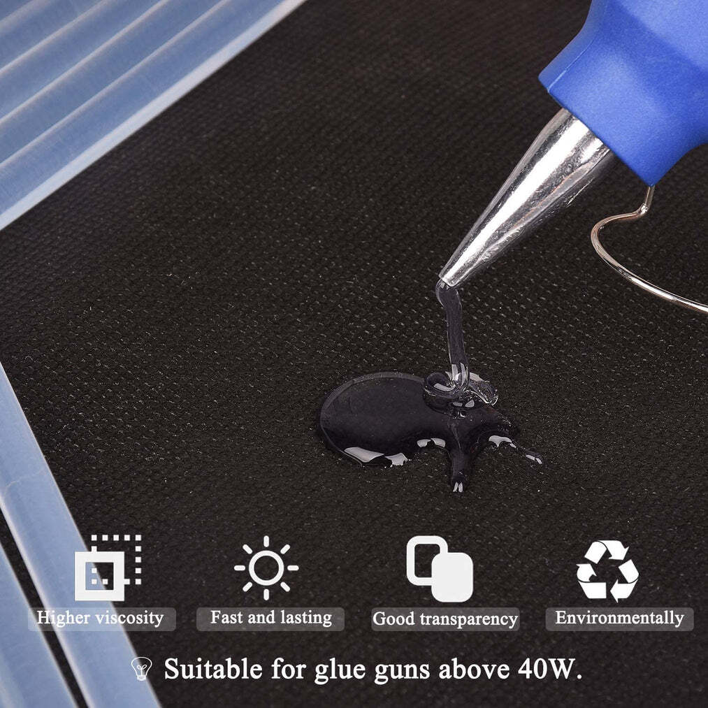 Glue Sticks for Craft and Art Decoration Craft Work Multi-Purpose Transparent HOT MELT Glue Sticks (1 Kg) (7685)