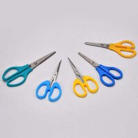 Multipurpose Large Stainless Steel Scissor - Size: 20x20x10 Cm, Weight: 1400 Gm | Assorted Colors, Ideal For Home, Office, School, Tailoring, Cutting & Cropping