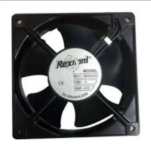 Black Rexnord 12V Dc Fan