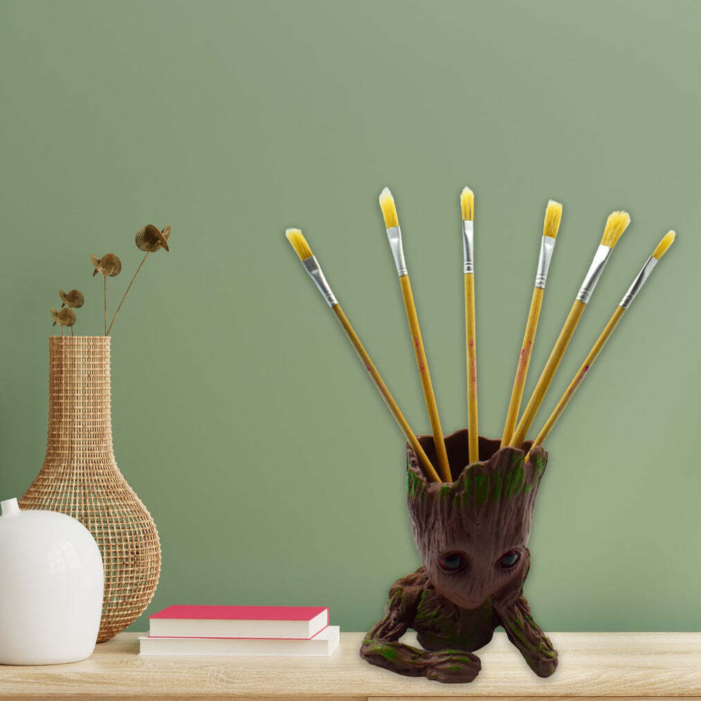 Brown Art Brush Set for Artists (Pack of 6) (6047)