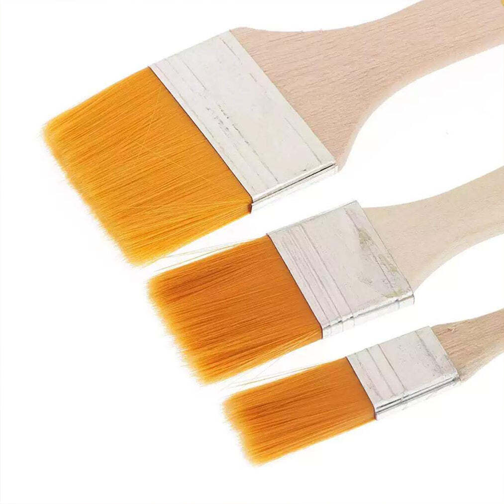 Artistic Flat Painting Brush - Set of 6 (4675)