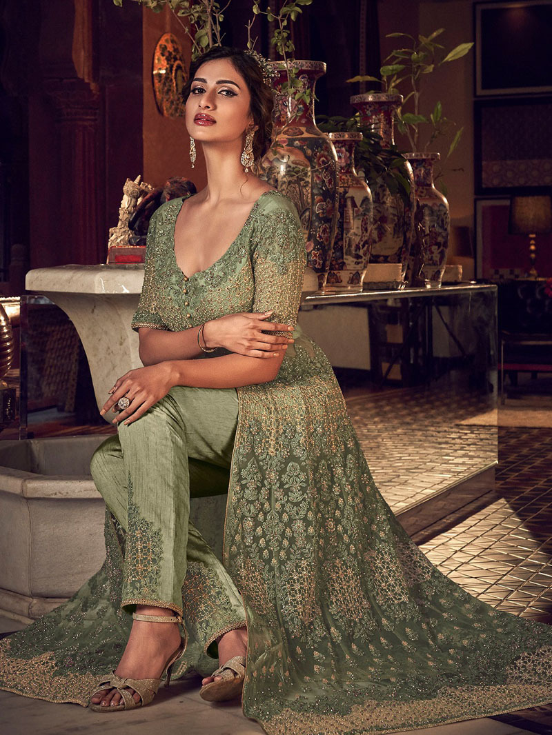 Anarkali Net Suit