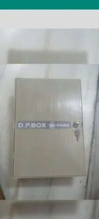 100 Pair Telephone Junction Box - Pvc Material, Telecom Distribution Application | Premium Quality, Functionality Ensured