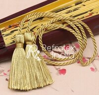 TC870 Shiny Tassel Tieback