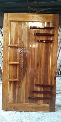 Teakwood Hinged Door