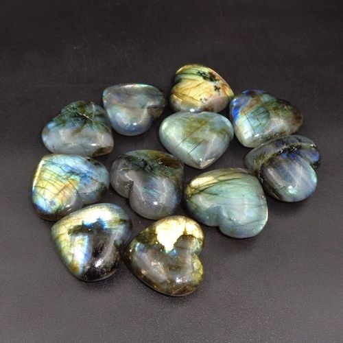 Natural Gemstone Labradorite Sphere Round Shaped Crystals