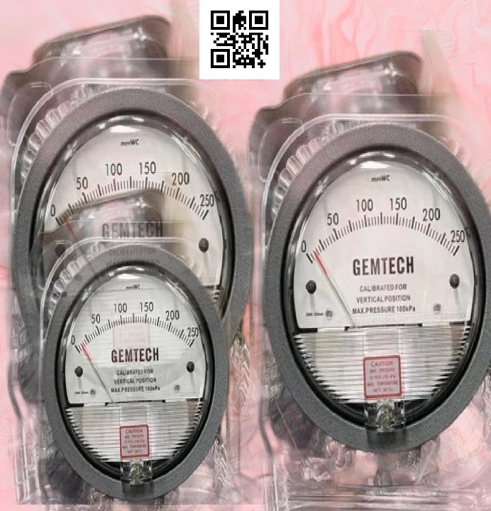 GEMTECH Differential Pressure Gauge Distributor In Ajmeri Gate Delhi