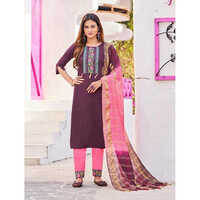 Multicolor Ladies Stylish Suit