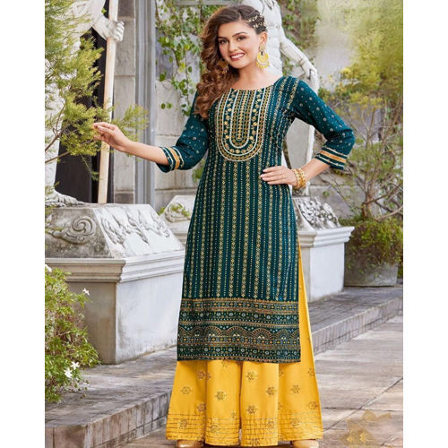 Designer Sharara Kurti Set