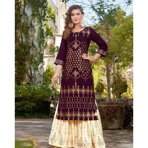 Fancy Sharara Kurti Set