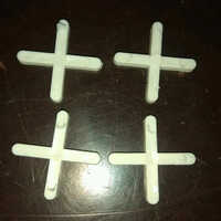 Pvc Tile Spacer - Pvc Material, 2-10 Mm Size, White Color | Durable Design, Hassle-free Performance, Ideal For Tile Installation