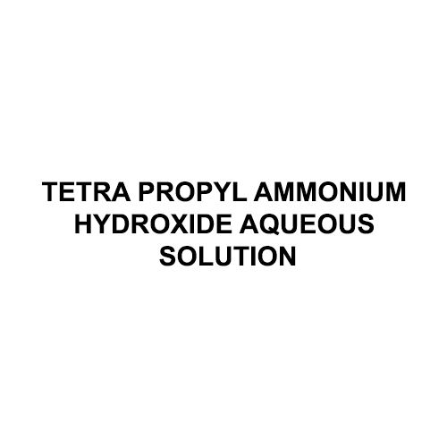 Tetra Propyl Ammonium Hydroxide Aqueous Solution At Best Price In Ankleshwar Tatva Chintan 9725