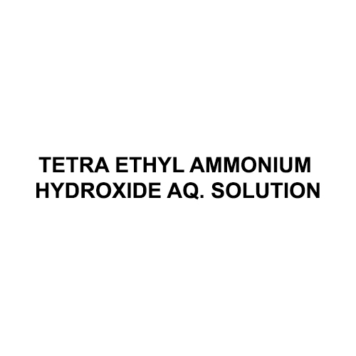 Tetra Ethyl Ammonium Hydroxide Aq. Solution