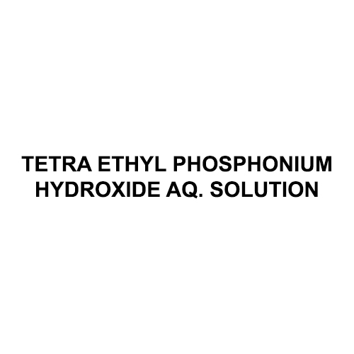 Tetra Ethyl Phosphonium Hydroxide Aq. Solution