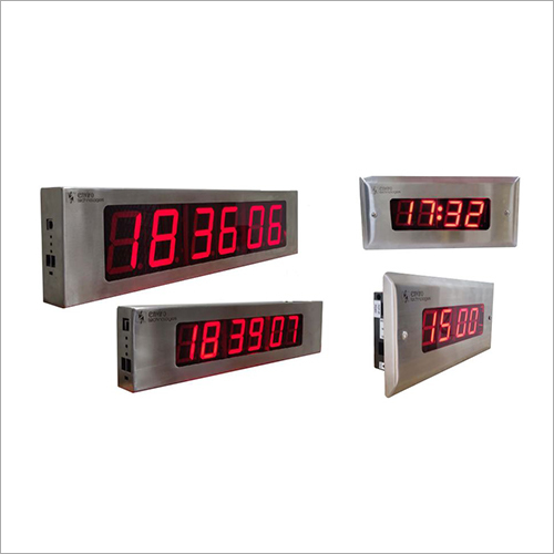 WIFI Based Network Clock For Cleanroom