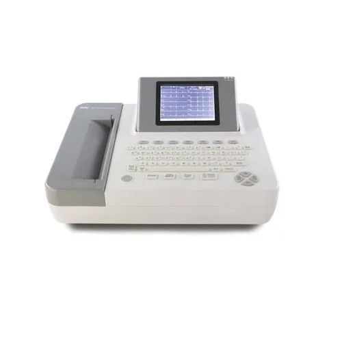 White Bpl Ecg Machine