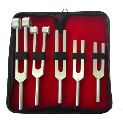 Set 5 Pieces Tuning Fork Application: Hospital