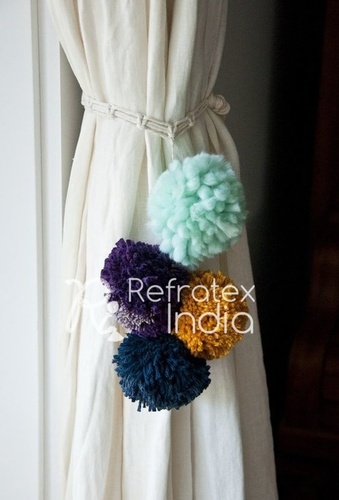 PPTB101 Pom Pom Tieback