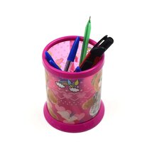 Perfect Writing Partner for Kids Budget Friendly Stick Ball Point Pens (Pack of 10Pcs With DIY Stand) (4753)