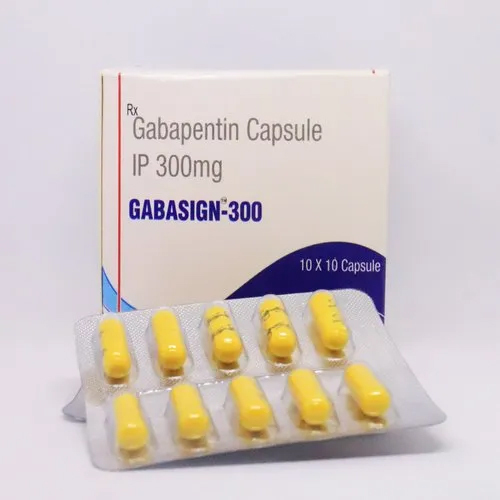 Gabasign 300Mg Gabapentin Capsules Ip Recommended For: Doctor at Best ...