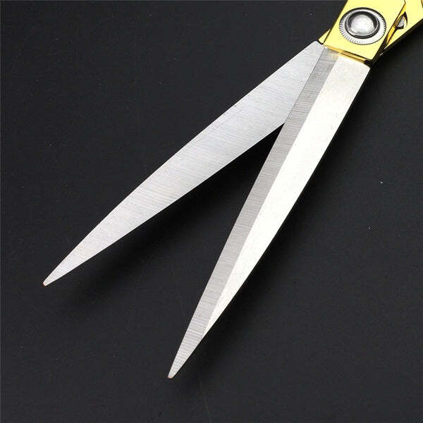 Gold Plated Professional Cloth Cutting Scissor (0560)