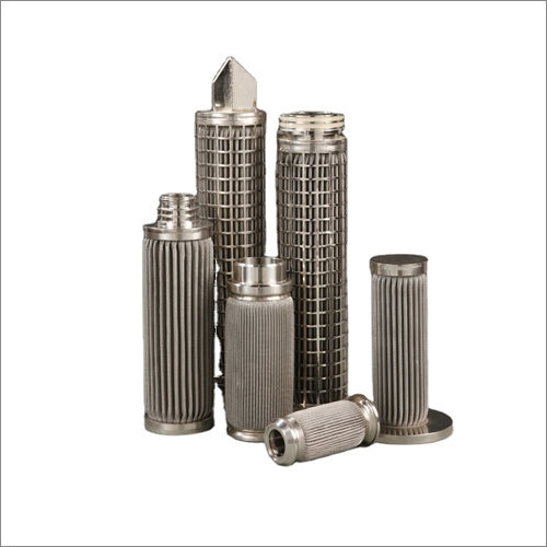 Black Ss Wire Mesh Filter Cartridges