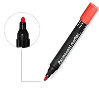 Red Permanent Markers for White Board (Pack Of 12) (1626)