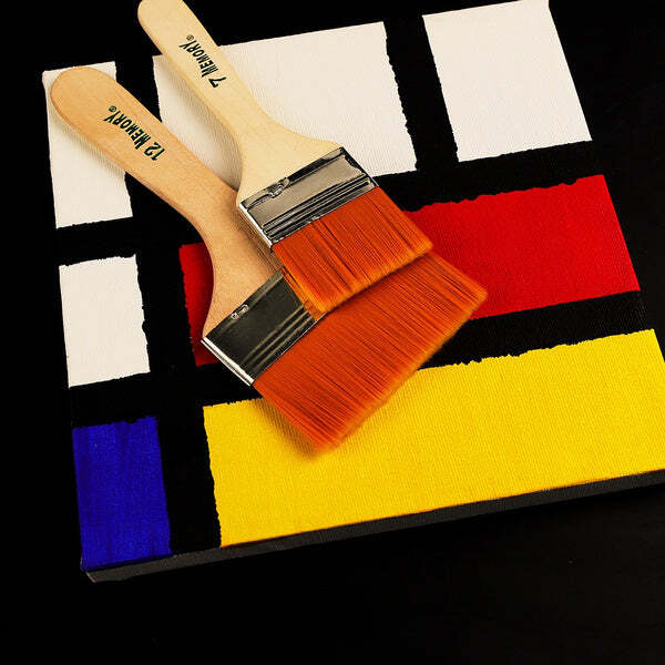 Artistic Flat Painting Brush - Set of 12 (4663)