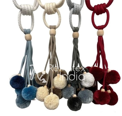 PPTB119 Pom Pom Tieback