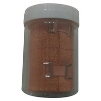 8cm Brown Cotton Crepe Bandage