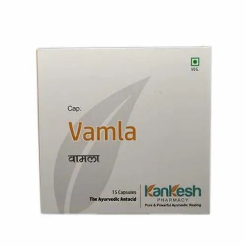 Kankesh Vamla Ayurvedic Capsule Dry Place