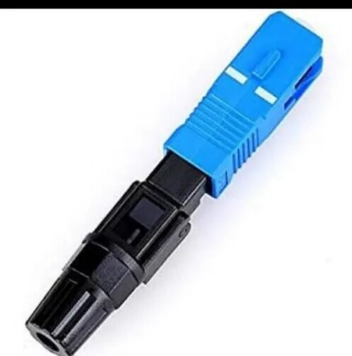 Sc - Upc Optic Fiber Quick Connector, Male Sc Type, 2 Pins, Wavelength 1, Improved Polishing, High Return Loss - Function Enabled