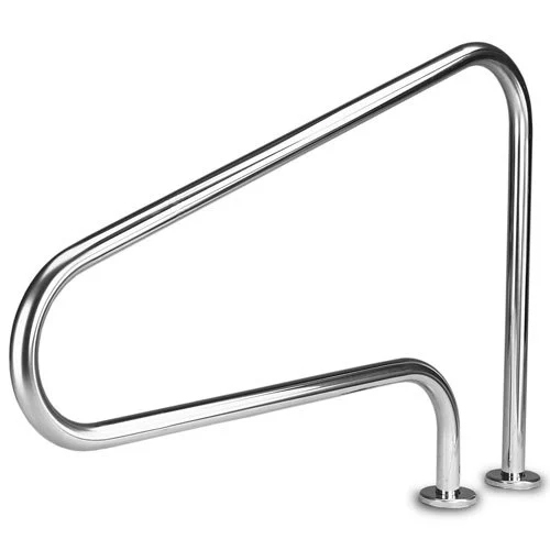 Silver Pool Hand Rails