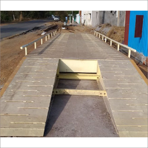 Black Mobile Weighbridge