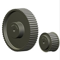 Groove Pulley - High-quality Metal Alloy, Standardized Bore Sizes, Multiple Grooves , Durable Groove Alignment For Mechanical Drive Systems