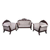 Eco-friendly Wooden Carved Sofa Set
