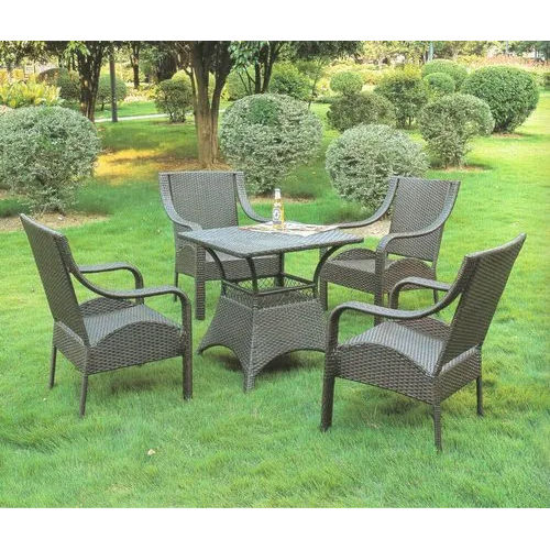 Restaurant Patio Bamboo Table And Chair Set