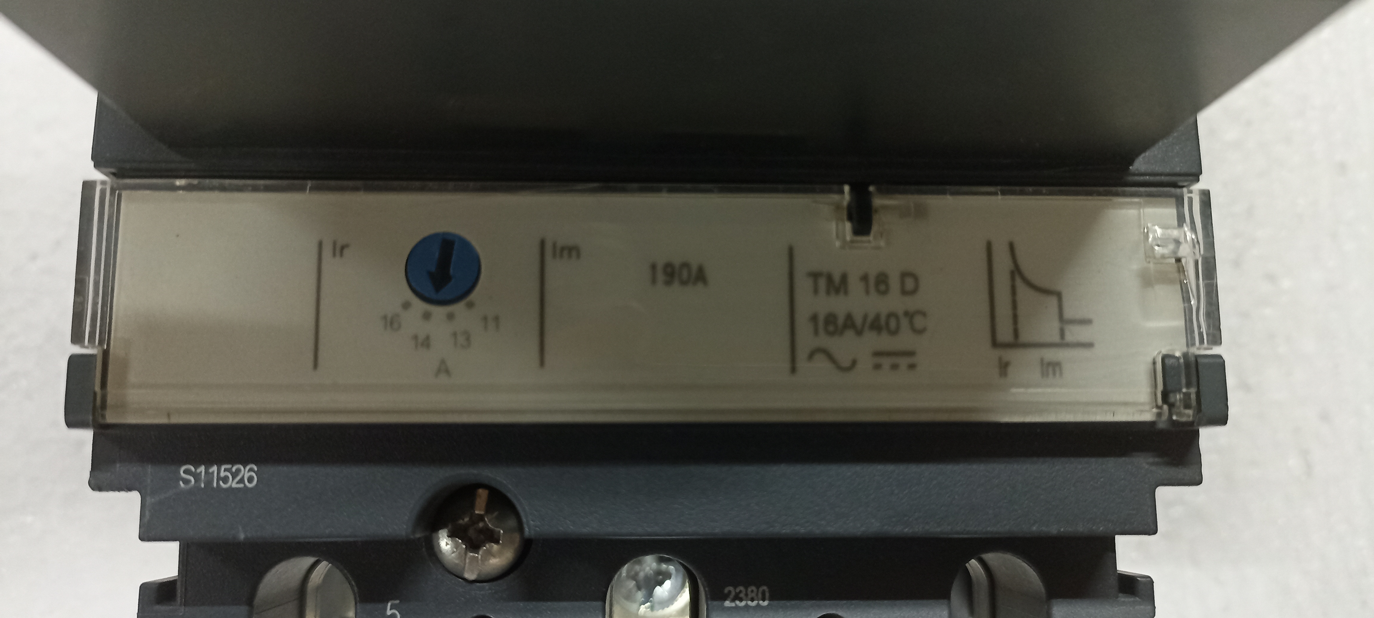 SCHNEIDER 16A 3P MCCB