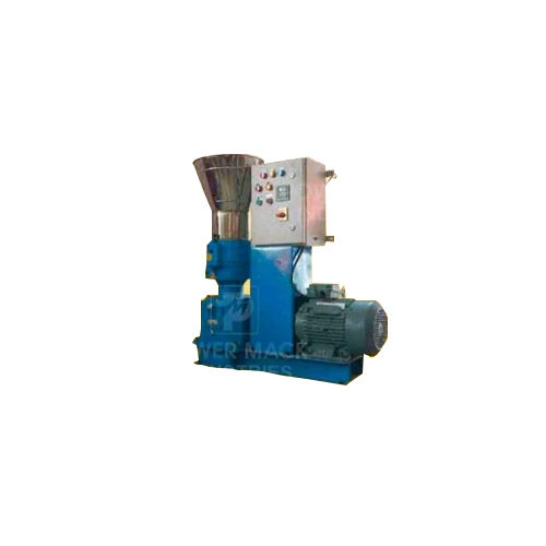 Blue Biomass Wood Saw Dust Pallet Making  Machine