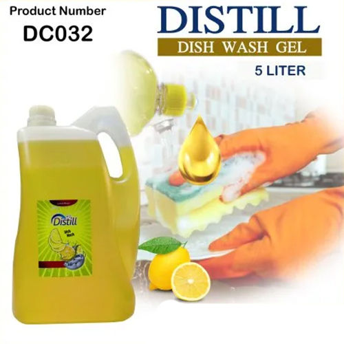 Yellow 5 Litrer Distill Dishwash Gel