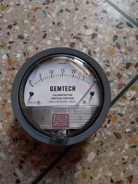 GEMTECH Differential Pressure Gauge Distributor In Kalyan Maharashtra