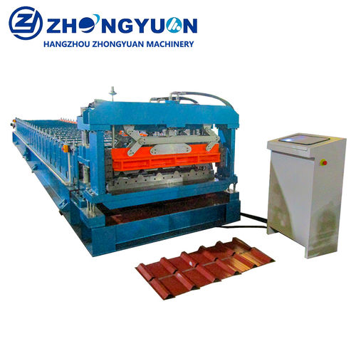 Automatic 1000 Roof Tile Sheet Metal Tile Forming Machine